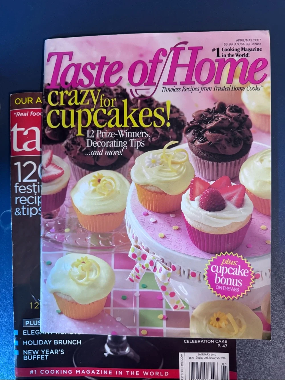 Taste of Home Magazine Lot of 5 Recipe Issues 2007-2010 Dessert Collection